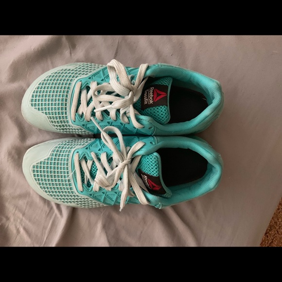Teal Reebok nanos 4 - Picture 2 of 5